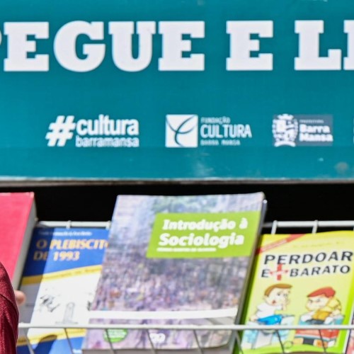 Leitura: Biblioteca de Barra Mansa realiza primeira ‘Mega Feira Pegue e Leve’